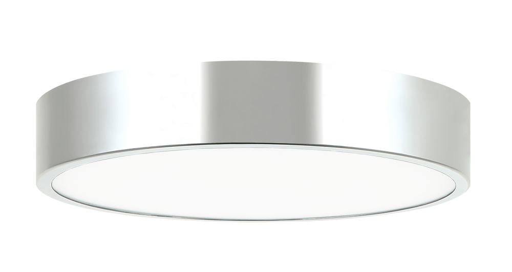 Matteo Lighting Plato 15-in LED Flush Mount Chrome