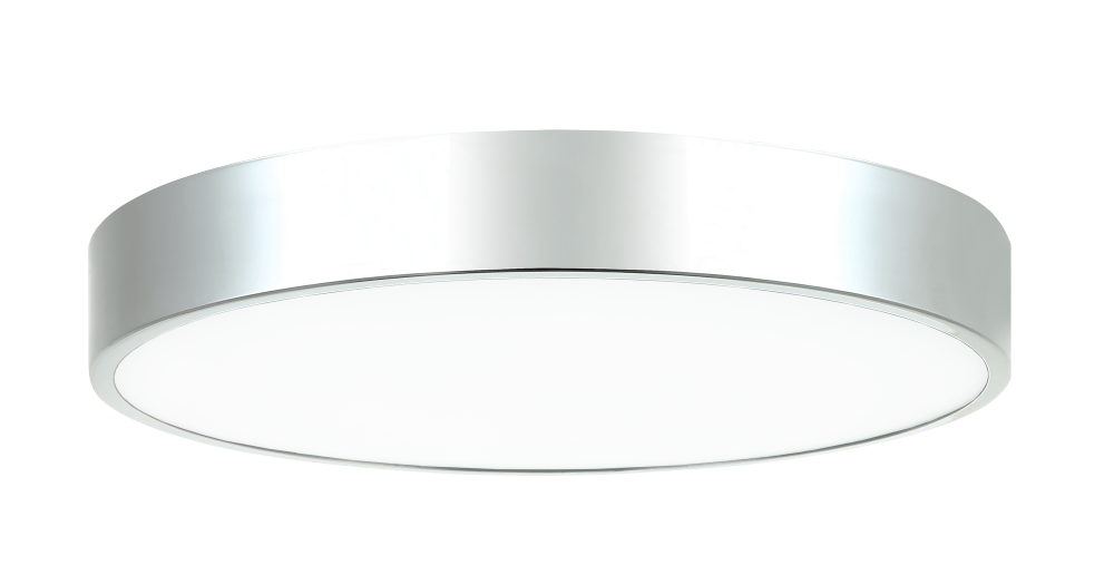Matteo Lighting Plato 15-in LED Flush Mount Chrome