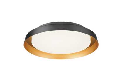 Matteo Lighting Vieno 14-in LED Flush Mount Black