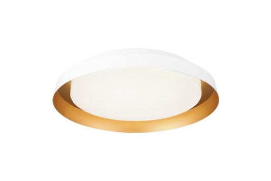 Matteo Lighting Vieno 14-in LED Flush Mount White