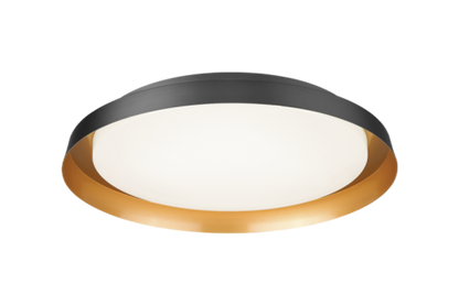 Matteo Lighting Vieno 17-in LED Flush Mount Black