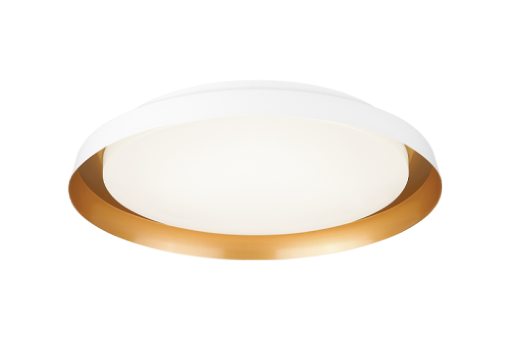 Matteo Lighting Vieno 17-in LED Flush Mount White