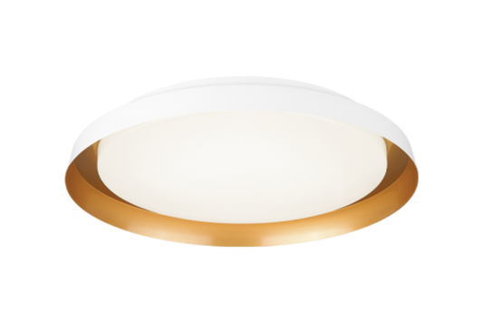 Matteo Lighting Vieno 17-in LED Flush Mount White