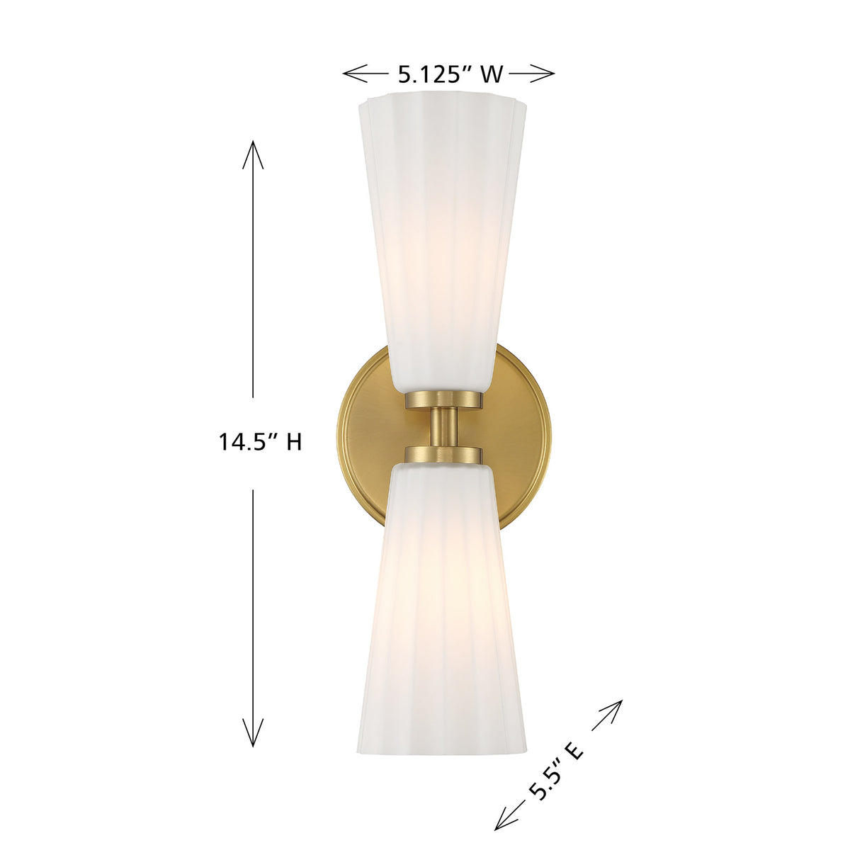 Savoy House 2-Light Wall Sconce - alternate view