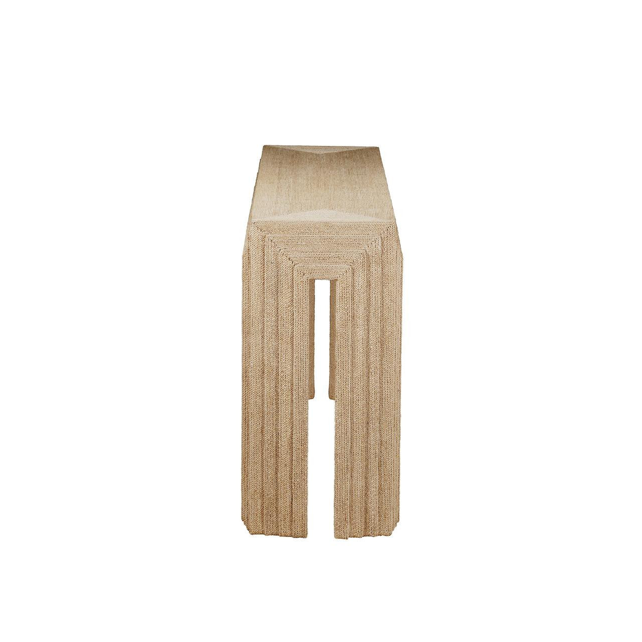 Maitland-Smith Abaca Console Table, Natural, 60"W (89-0103 YUU906TM9H)