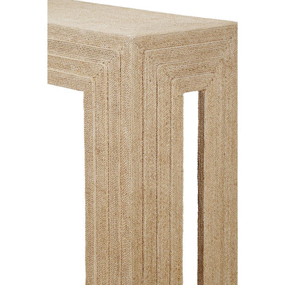 Maitland-Smith Abaca Console Table, Natural, 60"W (89-0103 YUU906TM9H)