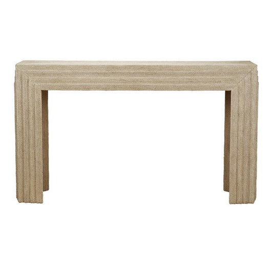 Maitland-Smith Abaca Console Table, Natural, 60"W (89-0103 YUU906TM9H)