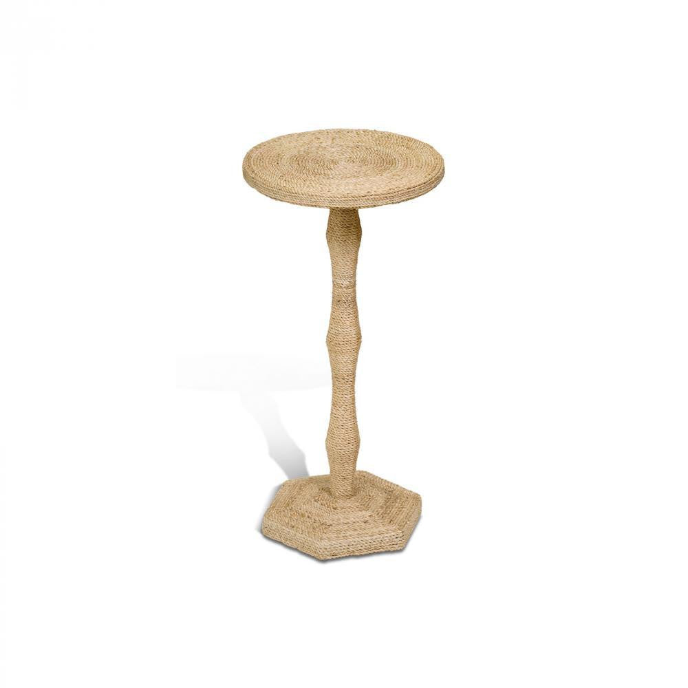 Maitland-Smith Abaca Side Table Natural