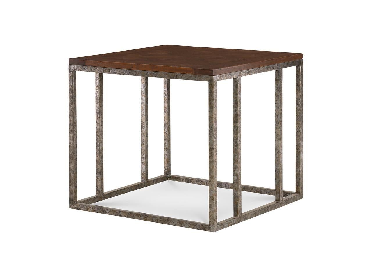Maitland-Smith Amon Lamp Table Wrought Iron