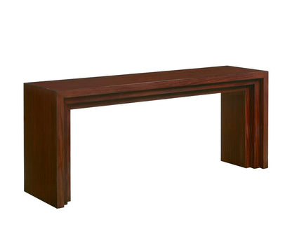 Maitland-Smith Aries Console - Belgian Chocolate Mahogany