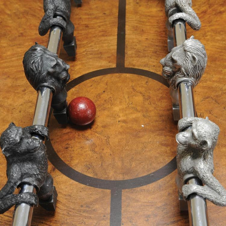 Maitland-Smith Ashton Foosball Table, Napoleon Brown, Aubergine, 58"W (8106-31 YUU906TMAZ)