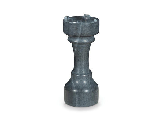 Maitland-Smith Black Chess Table Castle Bheslana Black
