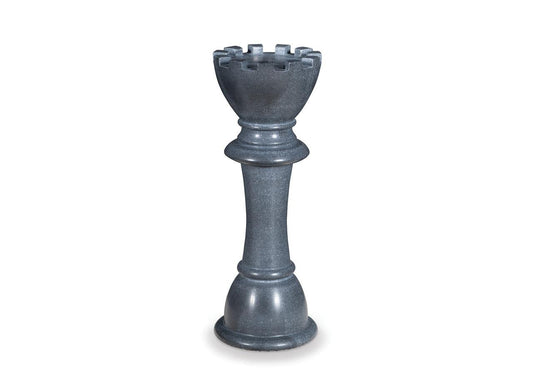 Maitland-Smith Black Chess Table King Bheslana Black