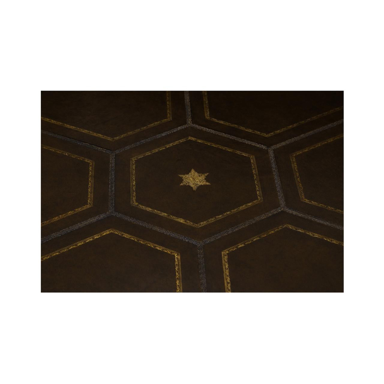 Maitland-Smith Blade Game Table, Walnut, 60"W (89-0903 YUU906TMCF)