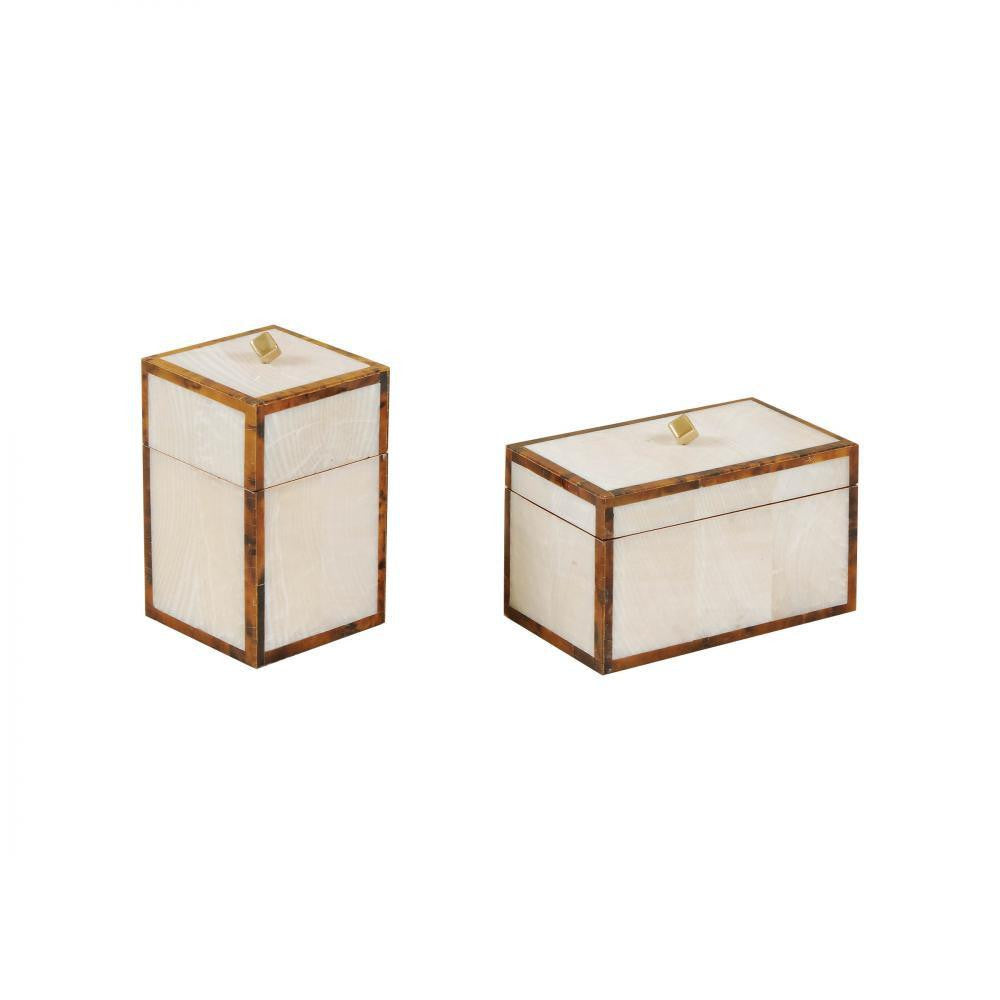 Maitland-Smith Blakely Box Cream