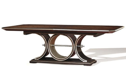 Maitland-Smith Bolero Dining Table Dark Walnut