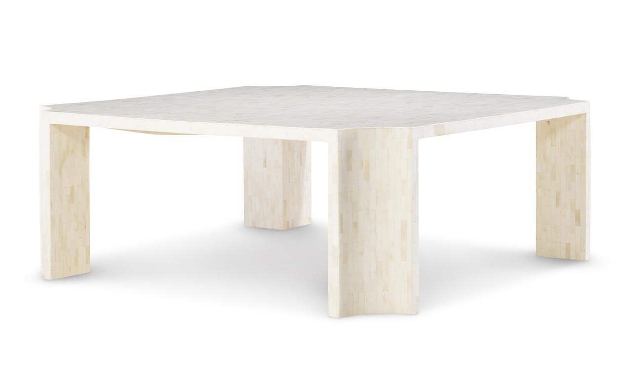 Maitland-Smith Bowie Cocktail Table White