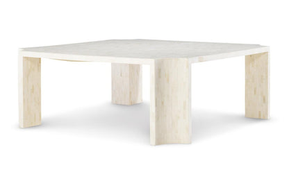 Maitland-Smith Bowie Cocktail Table White