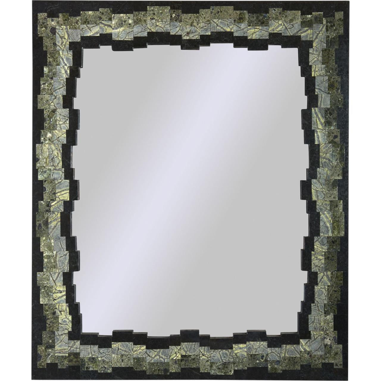 Maitland-Smith Breakout Mirror Assorted Stone
