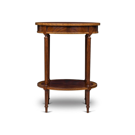 Maitland-Smith Carriage Accent Table, Mahogany, 23"W (89-1018 YUU906TN8P)