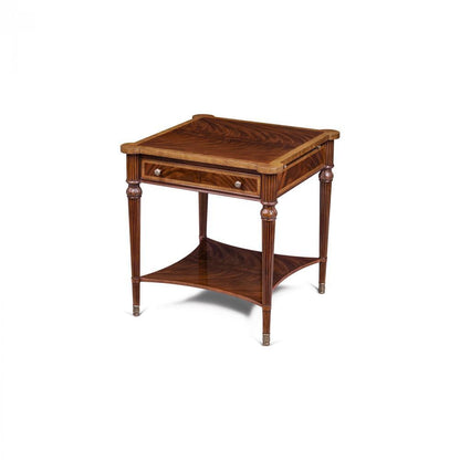 Maitland-Smith Carter Side Table Mahogany