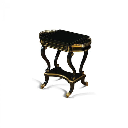 Maitland-Smith Eclipse Game Table Ebony, Gold