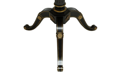 Maitland-Smith Eclipse Game Table, Ebony, Gold, 32"W (89-0901 YUU906TNAP)