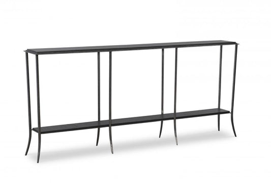 Maitland-Smith Elan Console Table Black