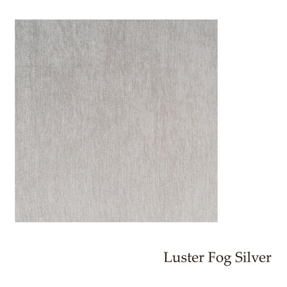 Maitland-Smith Ensemble Armchair, Mahogany, Luster Fog Silver Upholstery, 40"H (88-0446 YUU906TP7H)