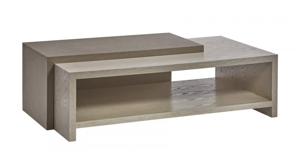Maitland-Smith Ensemble Cocktail Table White Ash