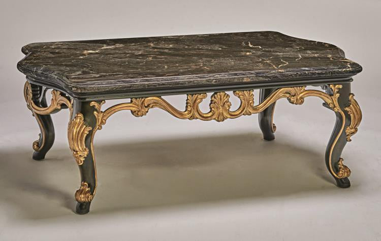 Maitland-Smith Grand Traditions Cocktail Table Mahogany, Black
