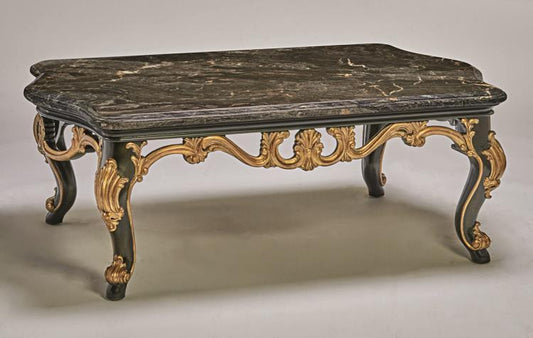 Maitland-Smith Grand Traditions Cocktail Table Mahogany, Black