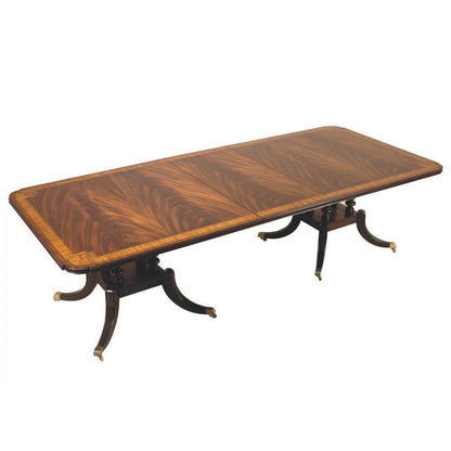 Maitland-Smith Greek Key Dining Table Mahogany