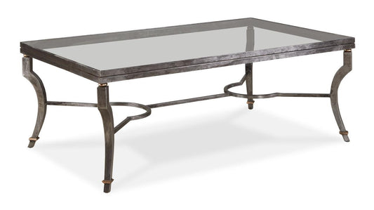 Maitland-Smith Jacques Cocktail Table French iron