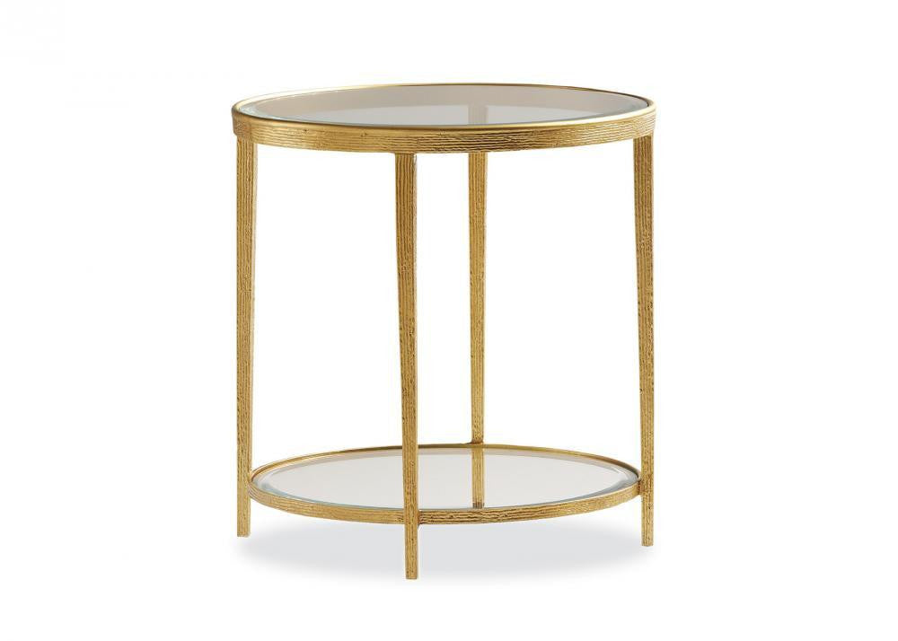 Maitland-Smith Jinx Side Table Brass