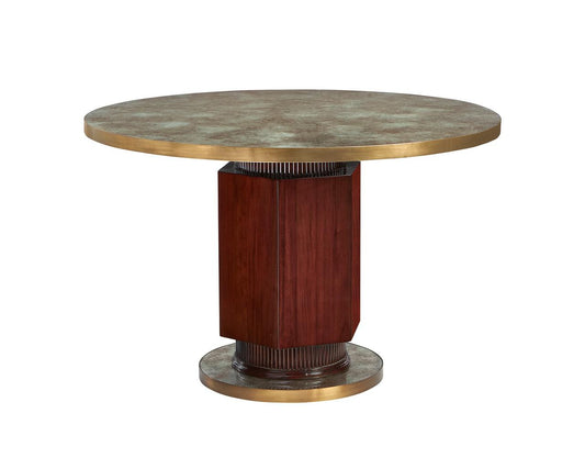 Maitland-Smith Josefien Center Table Brown, Brass