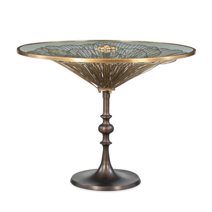 Maitland-Smith Lily Wire Table Brass