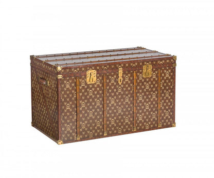 Maitland-Smith Louis Trunk Mahogany