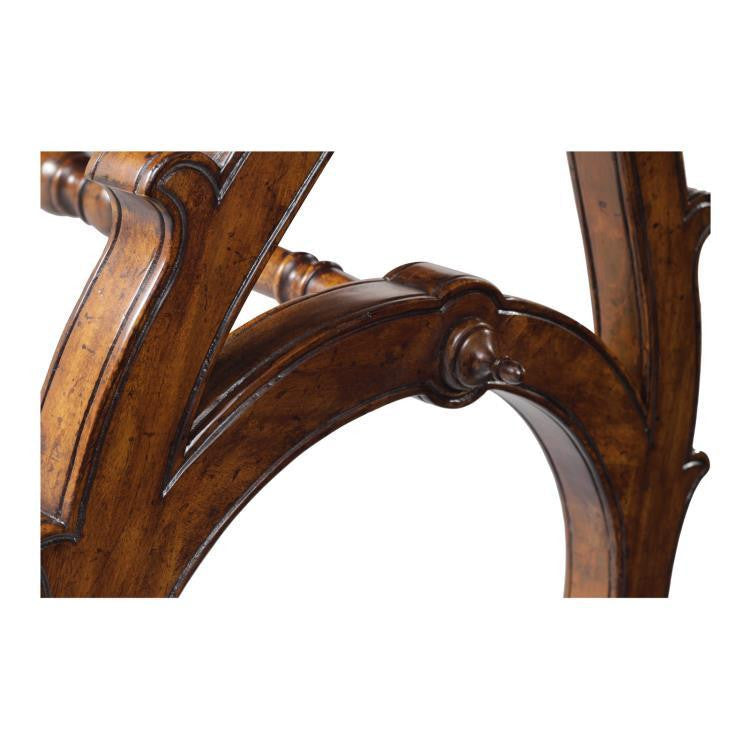 Maitland-Smith Meadow Dining Table, Distressed Wood, 63"W (89-0707 YUU906TQ98)