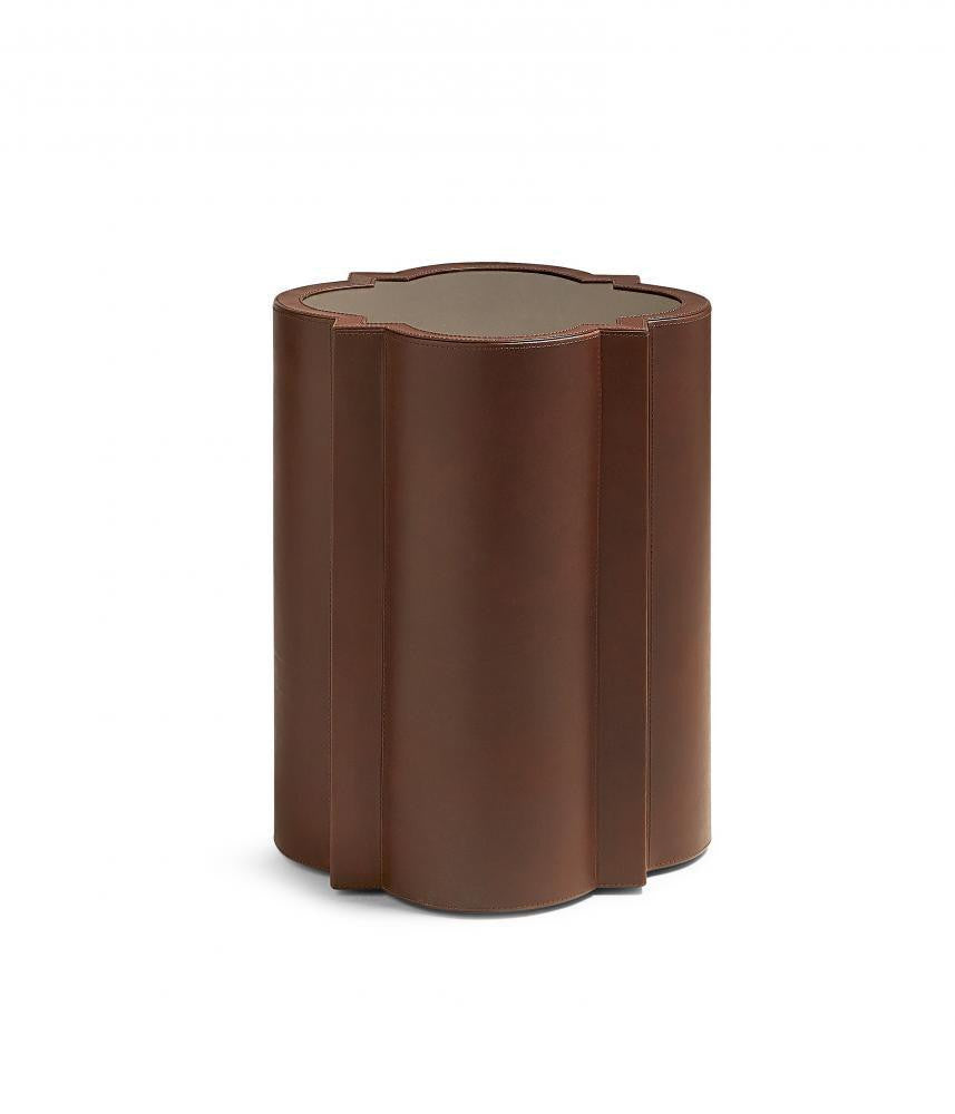 Maitland-Smith Meditation Side Table Brown