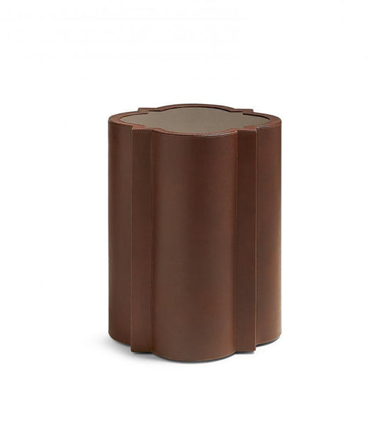 Maitland-Smith Meditation Side Table Brown