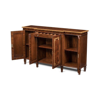 Maitland-Smith Nathaniel Sideboard, Mahogany, Rosewood Sideboard, 65"W (89-1105 YUU906TR62)