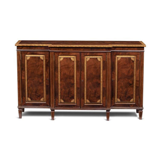 Maitland-Smith Nathaniel Sideboard, Mahogany, Rosewood Sideboard, 65"W (89-1105 YUU906TR62)