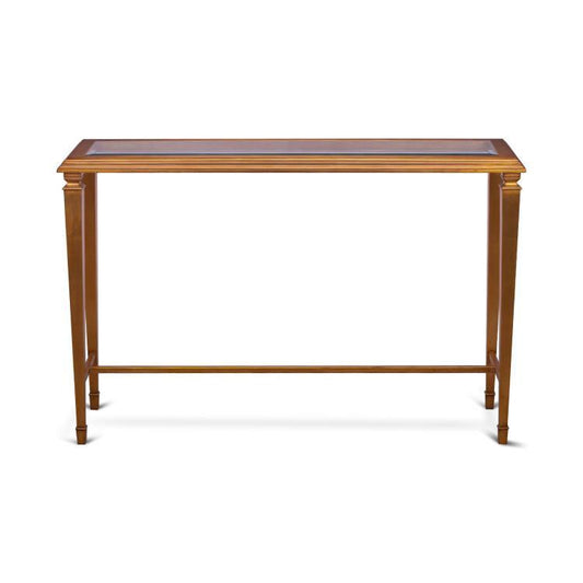 Maitland-Smith Nial Console Table, Antique Gold Leaf, 52"W (89-0102 YUU906TR66)