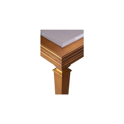 Maitland-Smith Nial Console Table, Antique Gold Leaf, 52"W (89-0102 YUU906TR66)