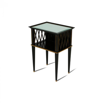 Maitland-Smith Noir Accent Table Black