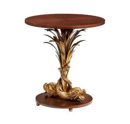 Maitland-Smith Octavia Side Table Mahogany