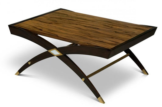 Maitland-Smith Ofram Cocktail Table Wood, Black