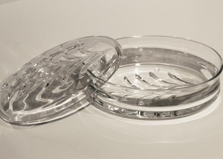 Maitland-Smith Oliver Dish, Crystal, 8"W (8363-21 YUU906TR6D)