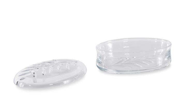 Maitland-Smith Oliver Dish, Crystal, 8"W (8363-21 YUU906TR6D)